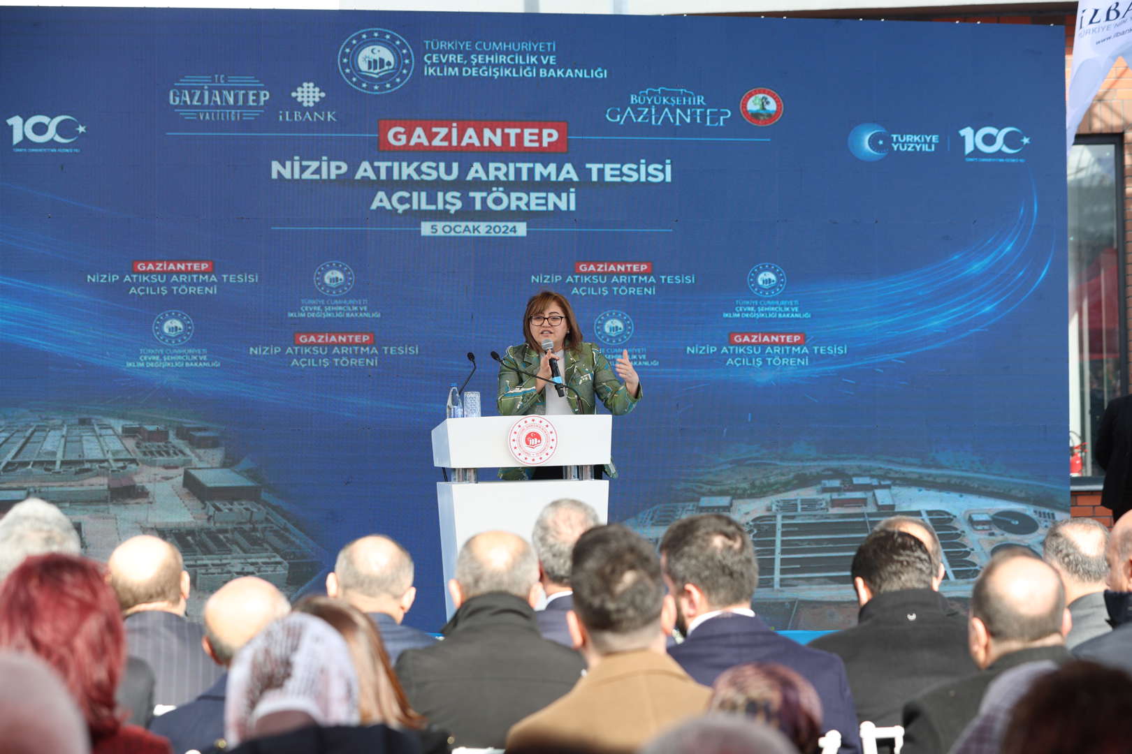 nizip atıksu arıtma tesisi açılışı
