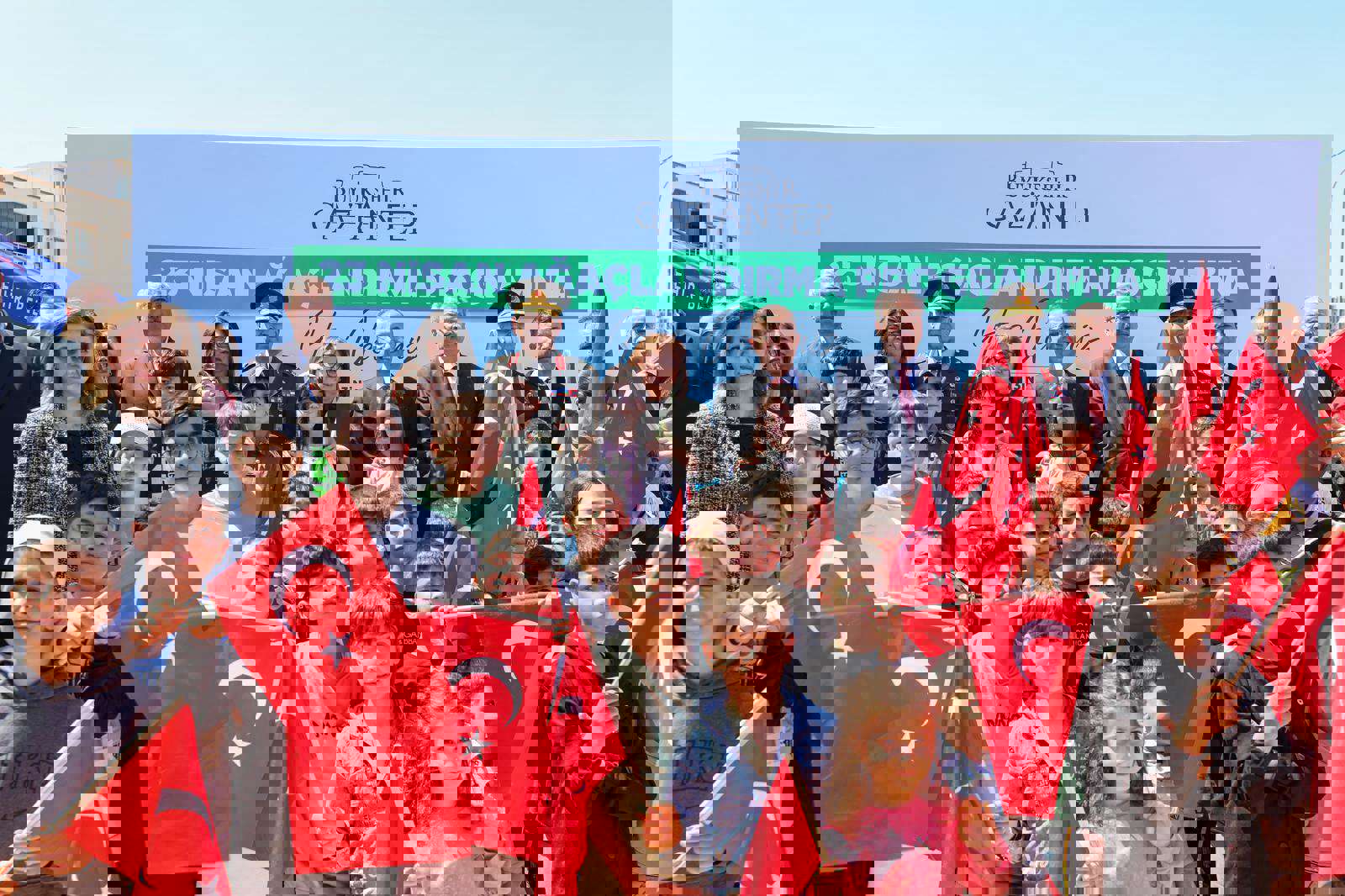 23 nisan'da fidanlarımızı toprakla buluşturduk...