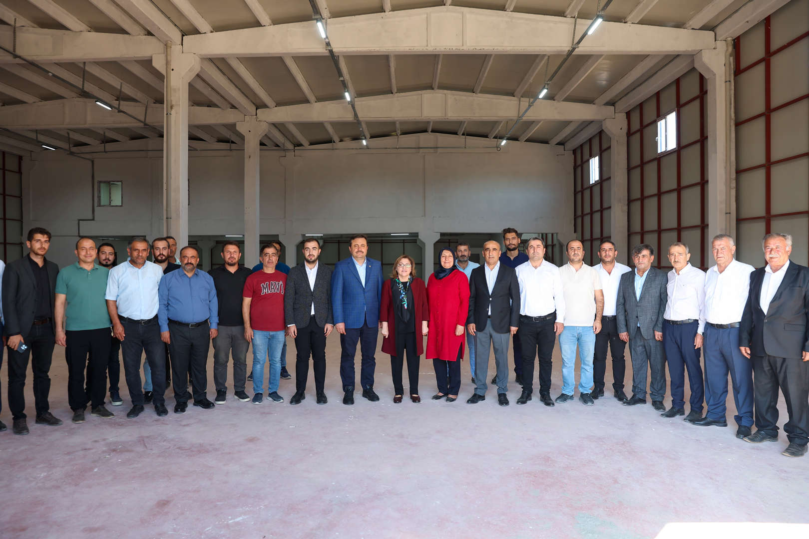 araban sarımsak işleme-paketleme tesisi’nin yapımında sona geldik