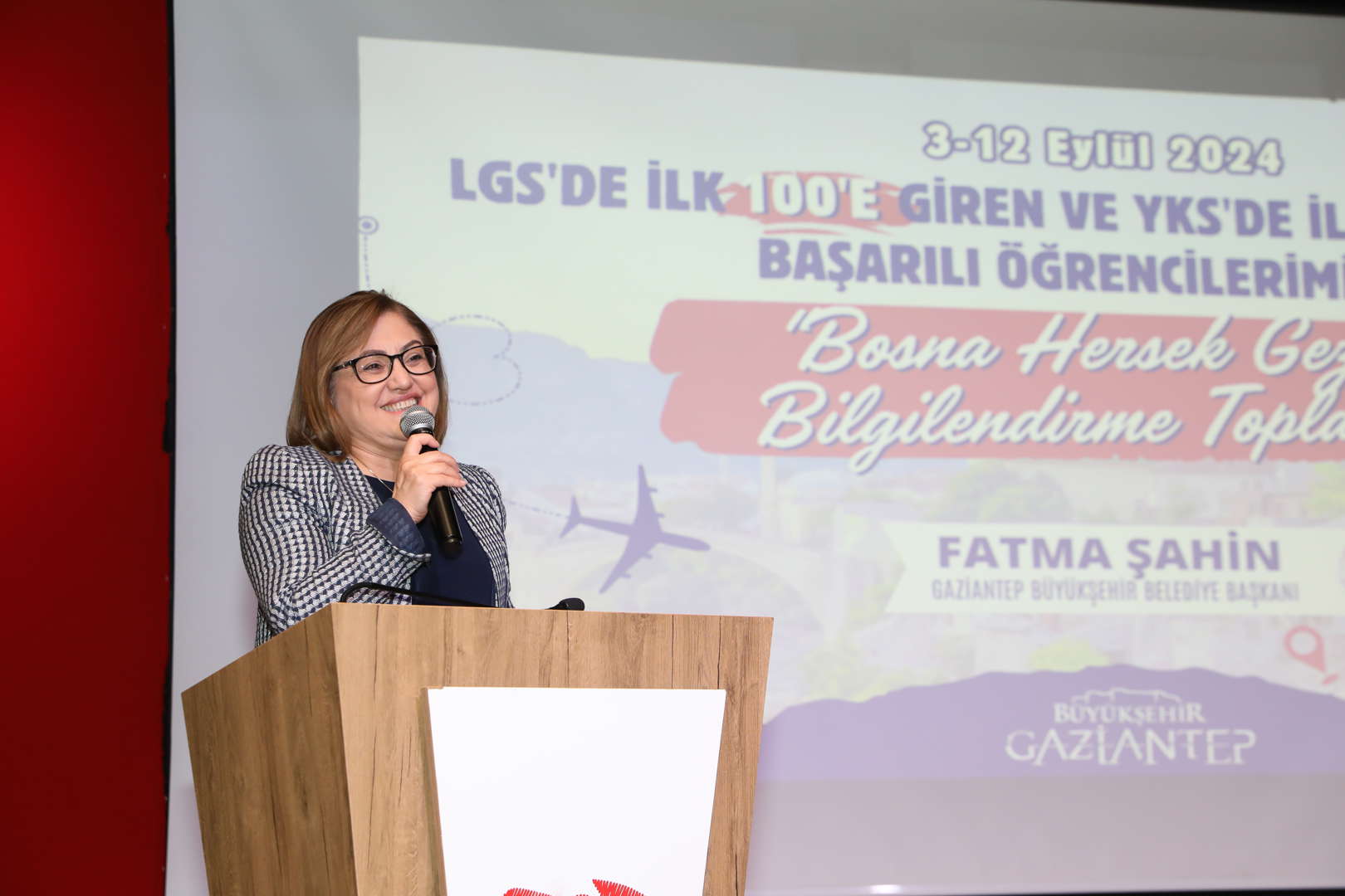 başarılı öğrencilerimizi gaziantep büyükşehir olarak gönül coğrafyası bosna-hersek gezisine götürüyoruz