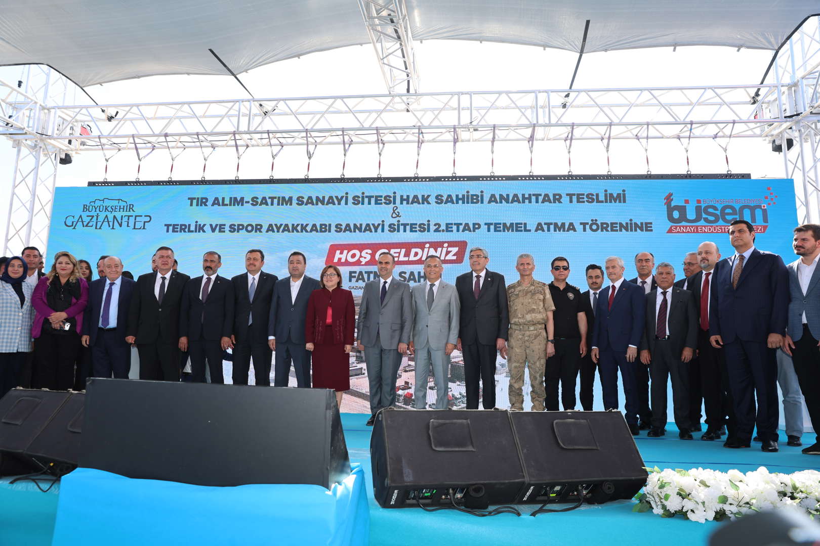 büsem büyüyor, gaziantep üretmeye devam ediyor