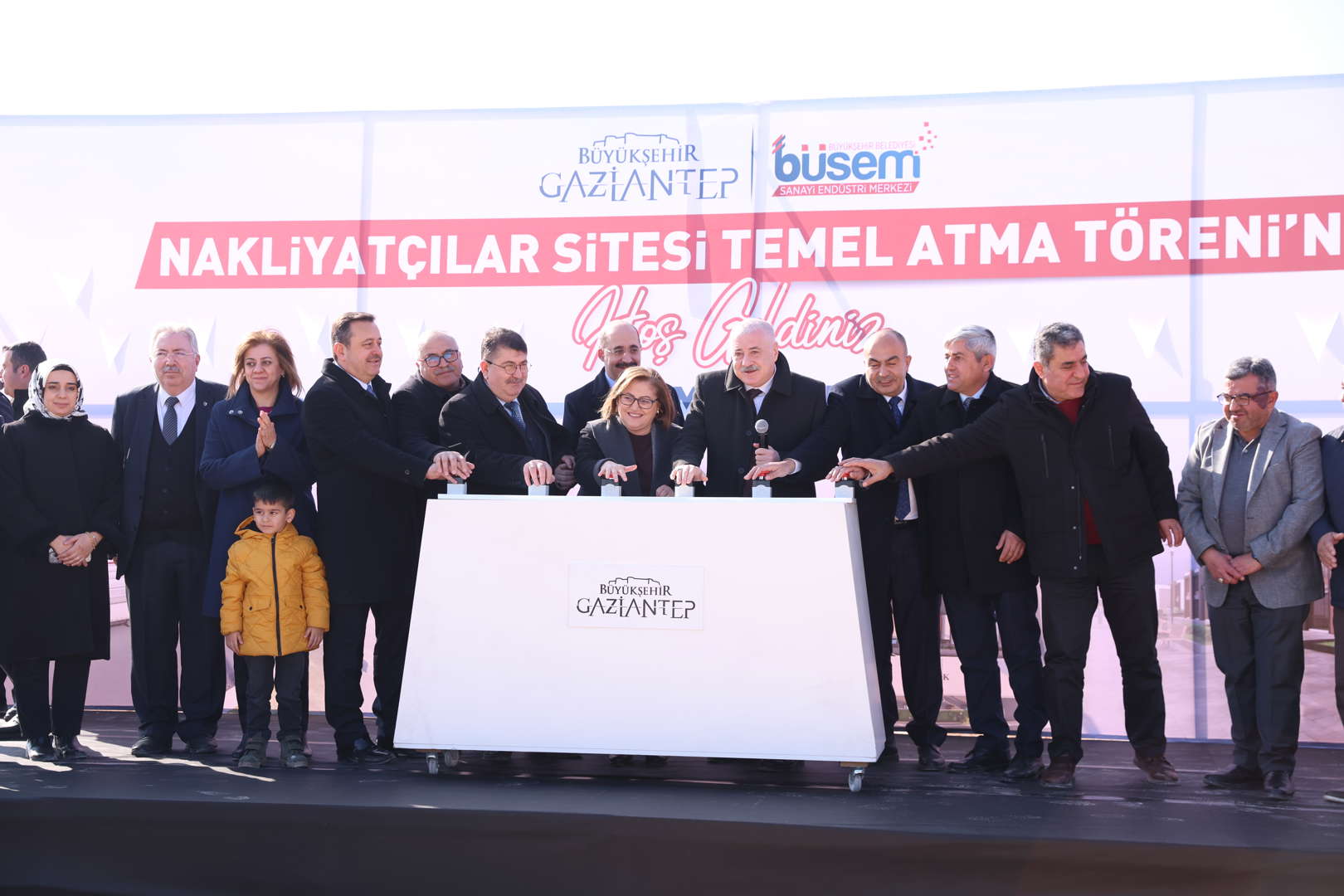 büsem nakliyatçılar sitesi’nin temeli atıldı!
