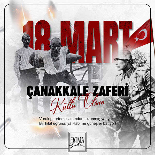 çanakkale zaferi'nin 109. yıl dönümü