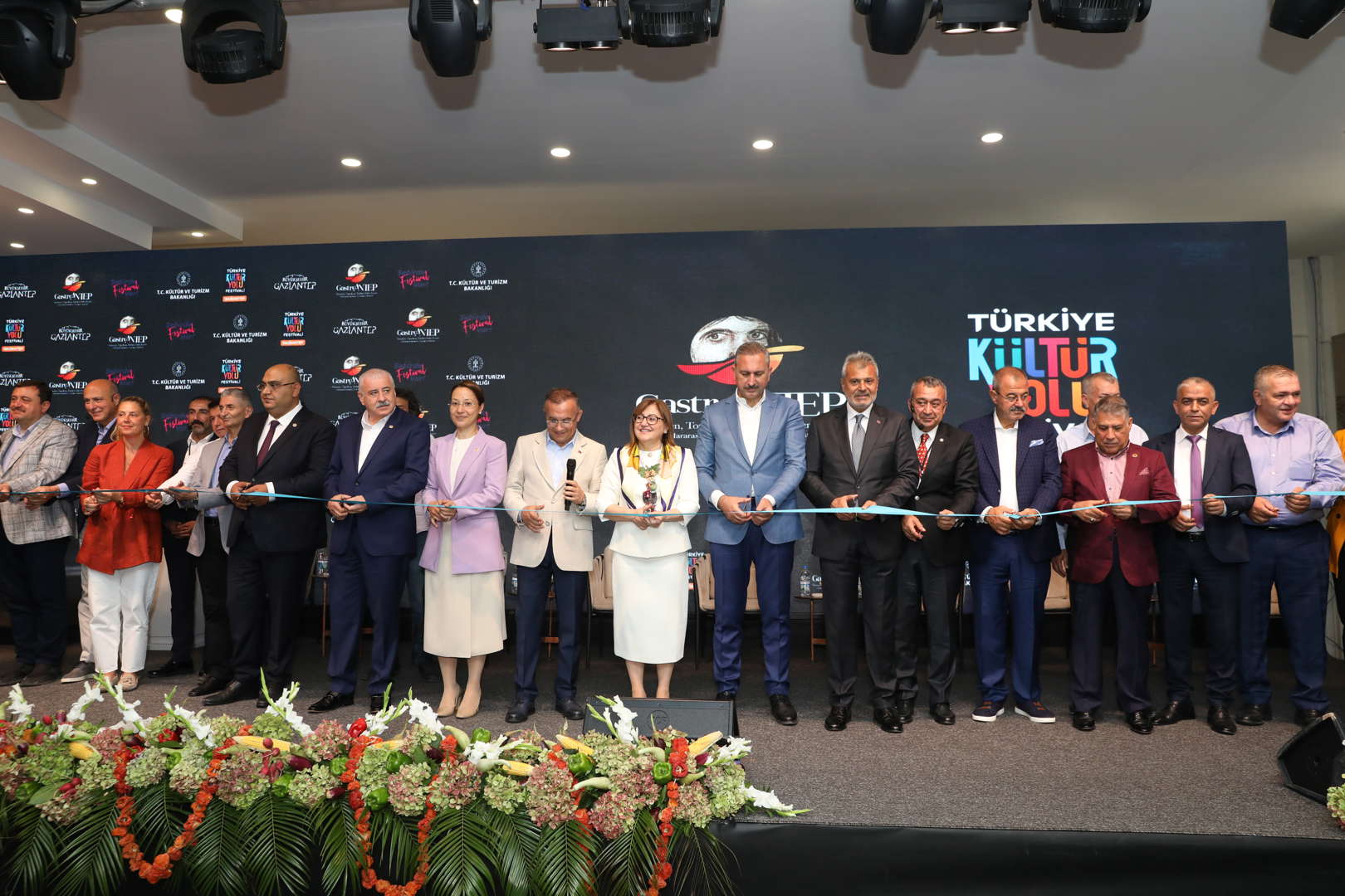 gastroantep kültür yolu festivali'nin coşkulu açılışını yaptık