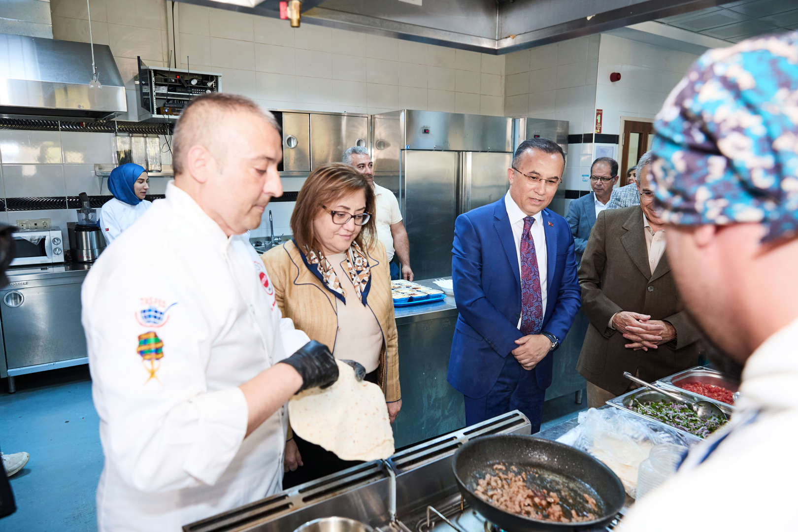 gastronomi enstitüsü'nde öğrencilerle bir araya geldik