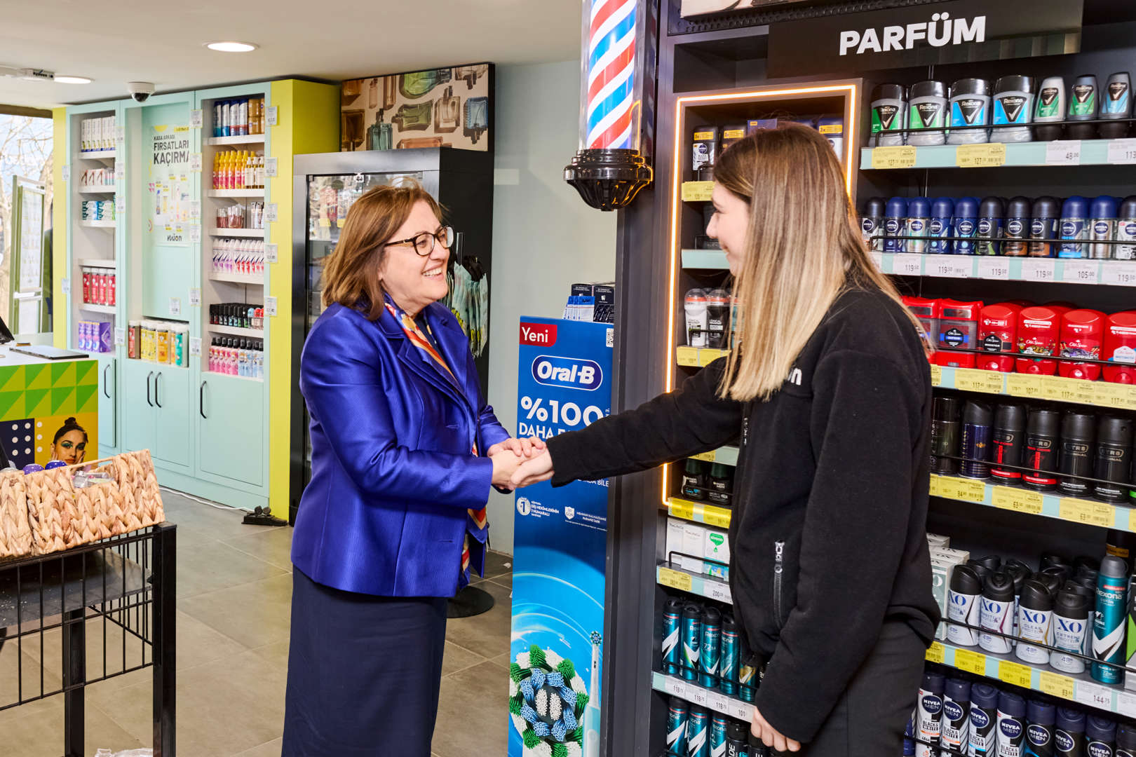 gazi muhtar paşa bulvarı esnaf ziyareti