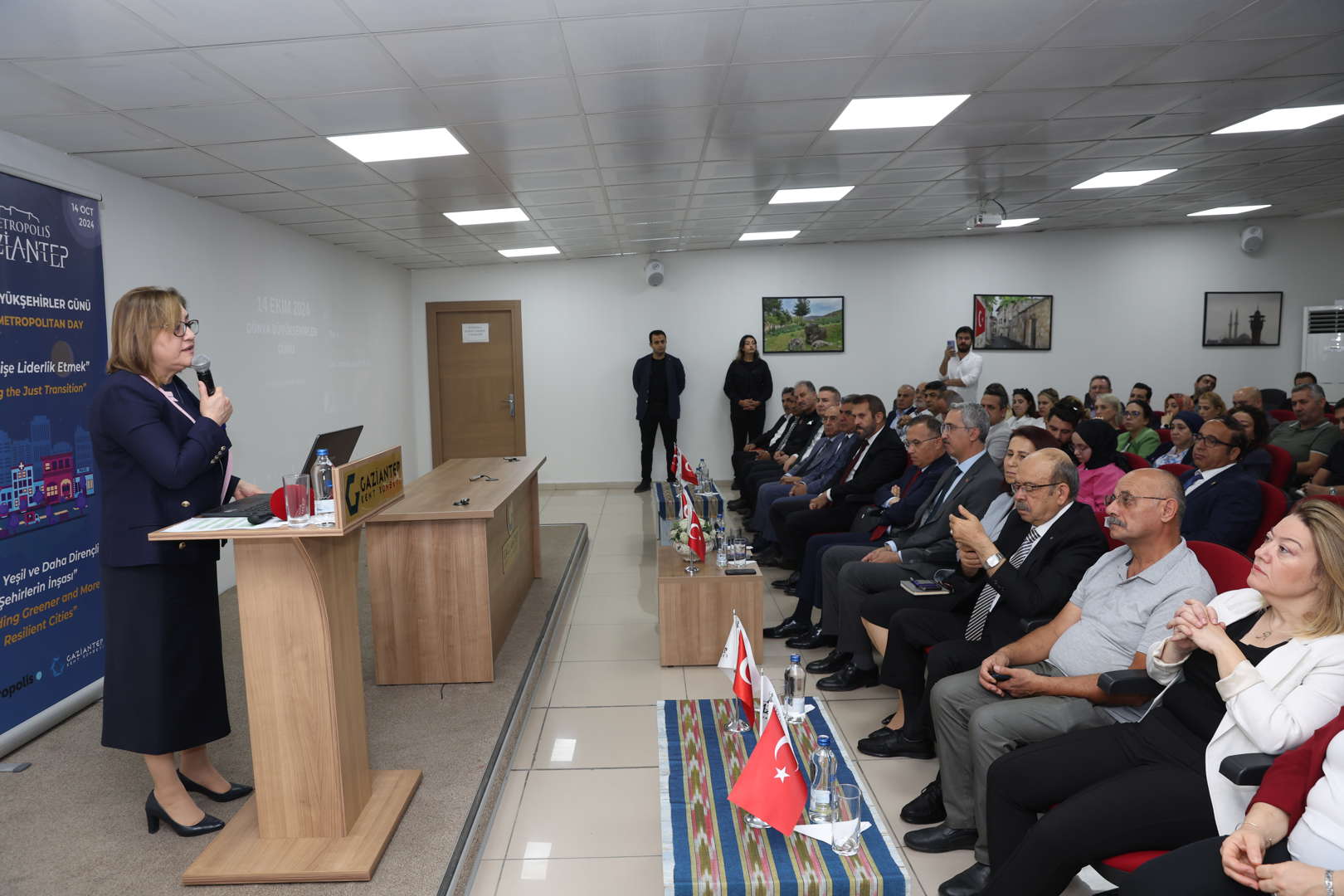 gazi şehri akıllı, dirençli ve yeşil şehir yapacağız, bu konuda kararlıyız