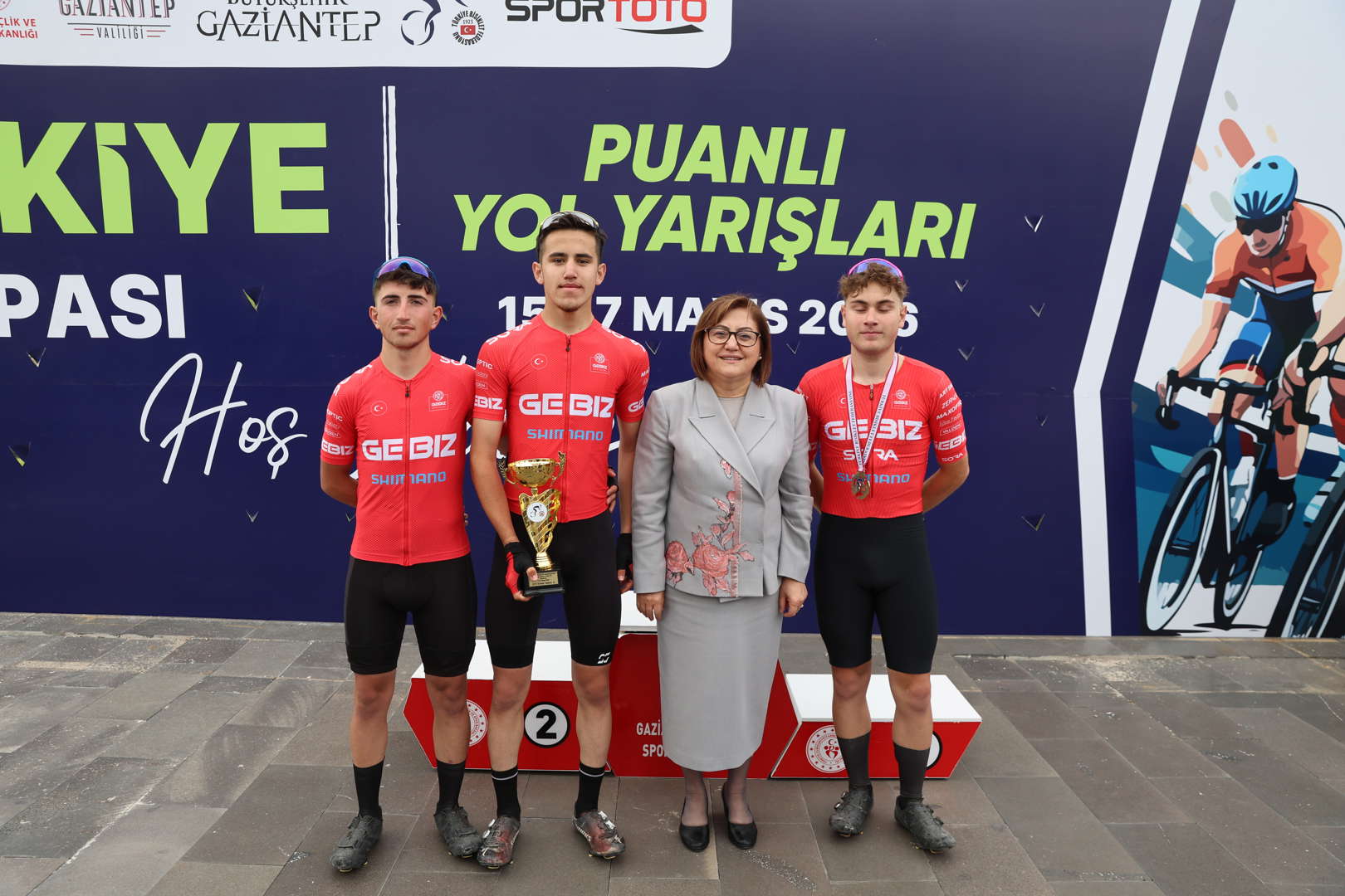 gazi şehrimizde pedal heyecanı…