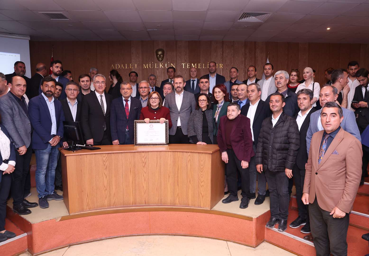 gaziantep büyükşehir belediye başkanı olarak yeni döneme resmen bismillah dedik.