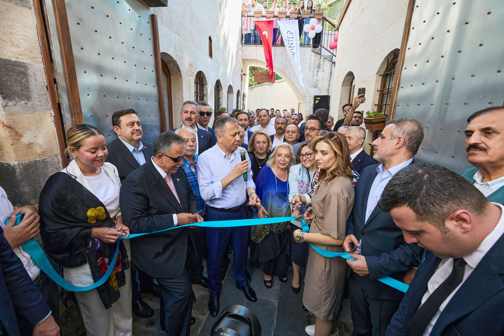 gaziantep’in yeni kültürel ve turistik çekim merkezi “şekerhan” ziyarete açıldı