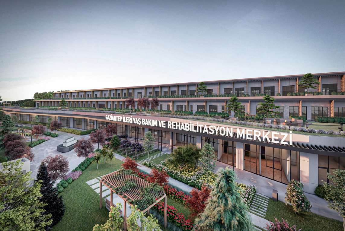 gaziantep’te 5 yıldızlı otel konseptinde ileri yaş bakım ve rehabilitasyon merkezi yapacağız