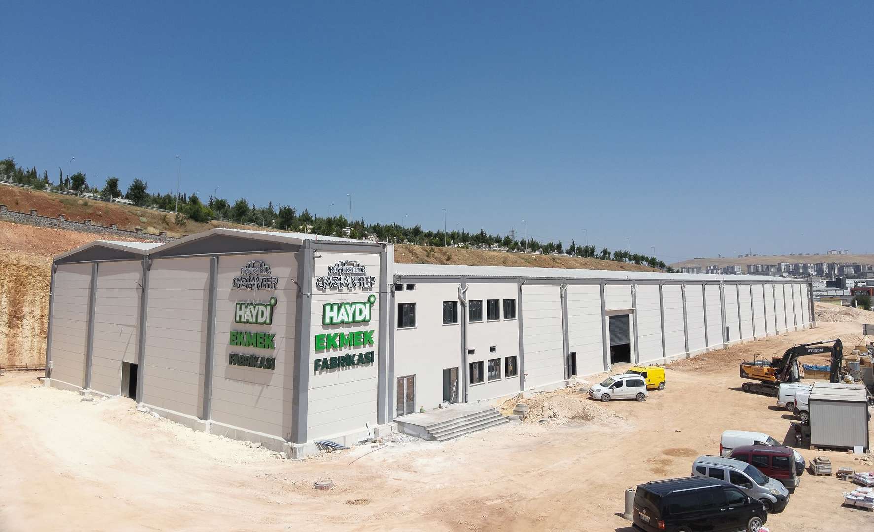 gaziantep’te haydi’ler için günlük 80 bin ekmek üretim kapasiteli fabrika kuruldu