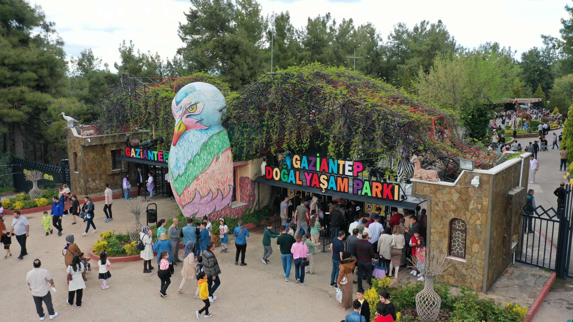 kurban bayramı tatilinde doğal yaşam parkı 85 bin kişiyi misafir etti