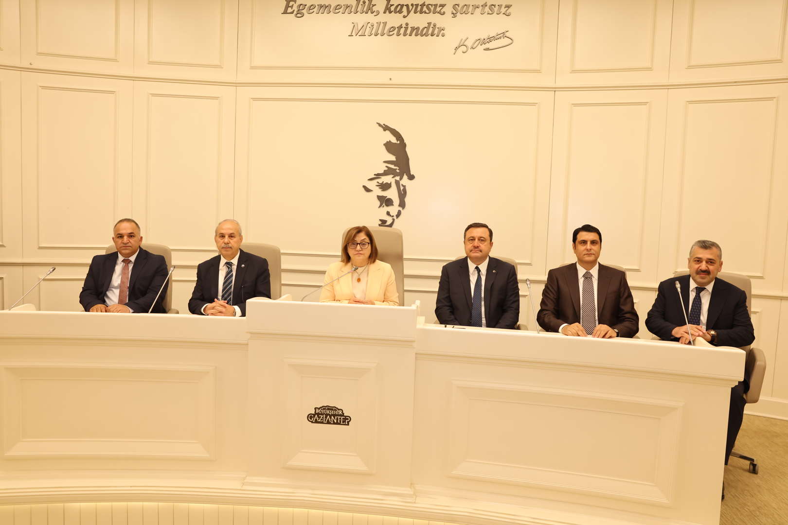  muhtarlarımızla istişare toplantısında bir araya geldik