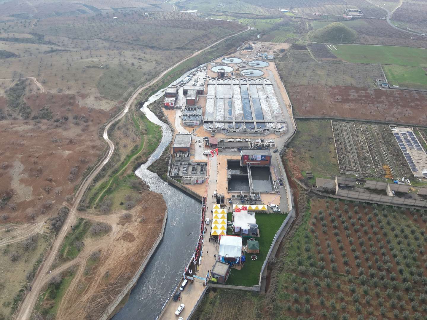 nizip ileri biyolojik atıksu arıtma tesisi, büyüyen ilçenin atıksu sorununa çözüm oluyor