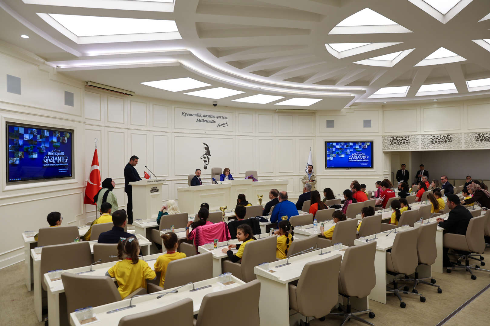 şampiyon sporcularımızla bir araya geldik