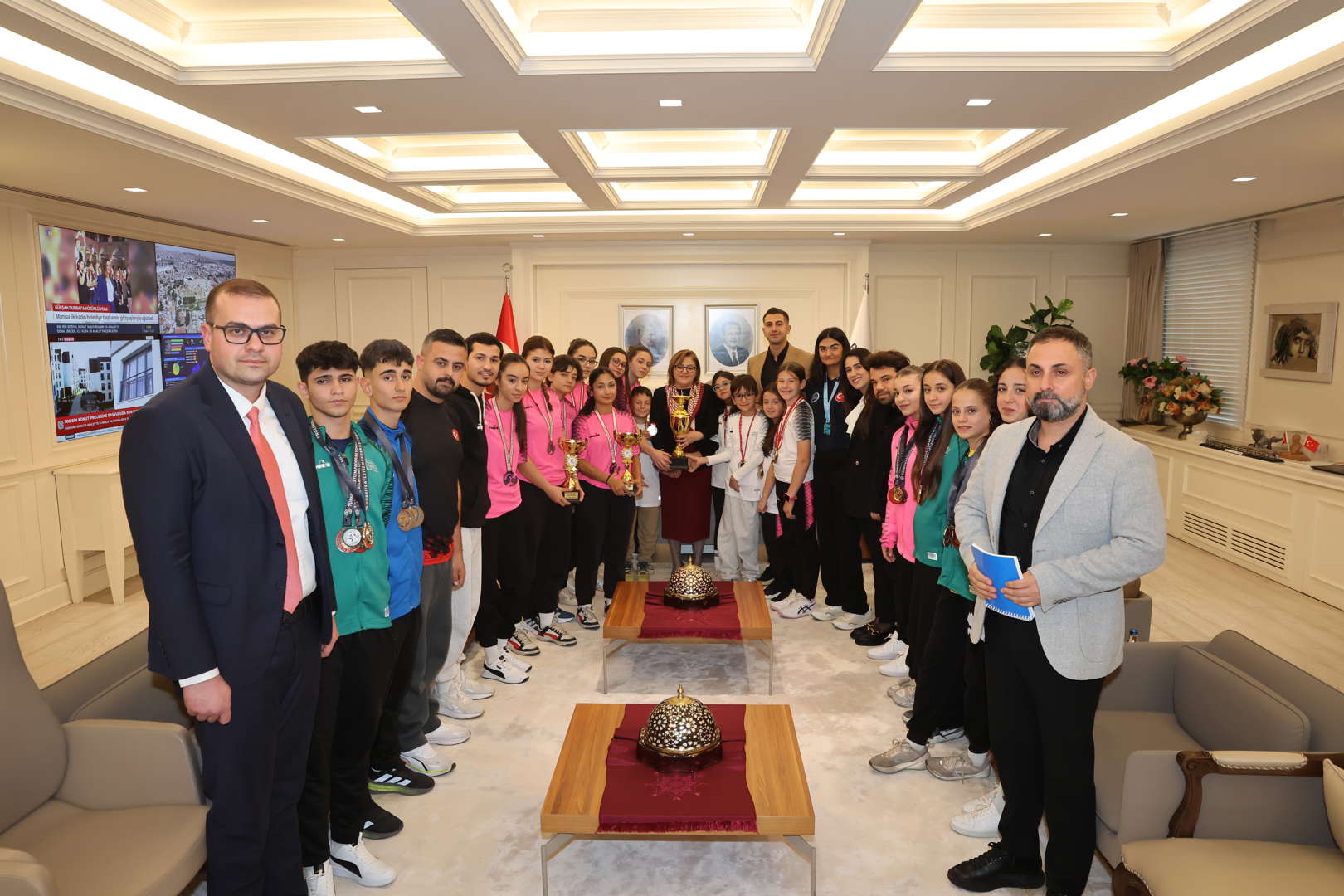 spor şehri gaziantep’in şampiyonları