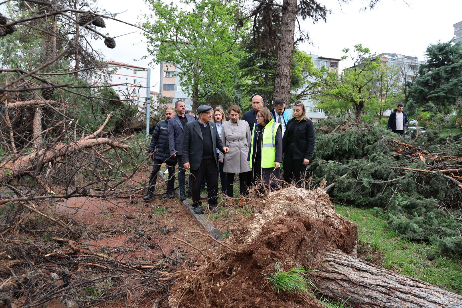 süper hücre afetinin ardından çalışmaları yerinde inceledik...