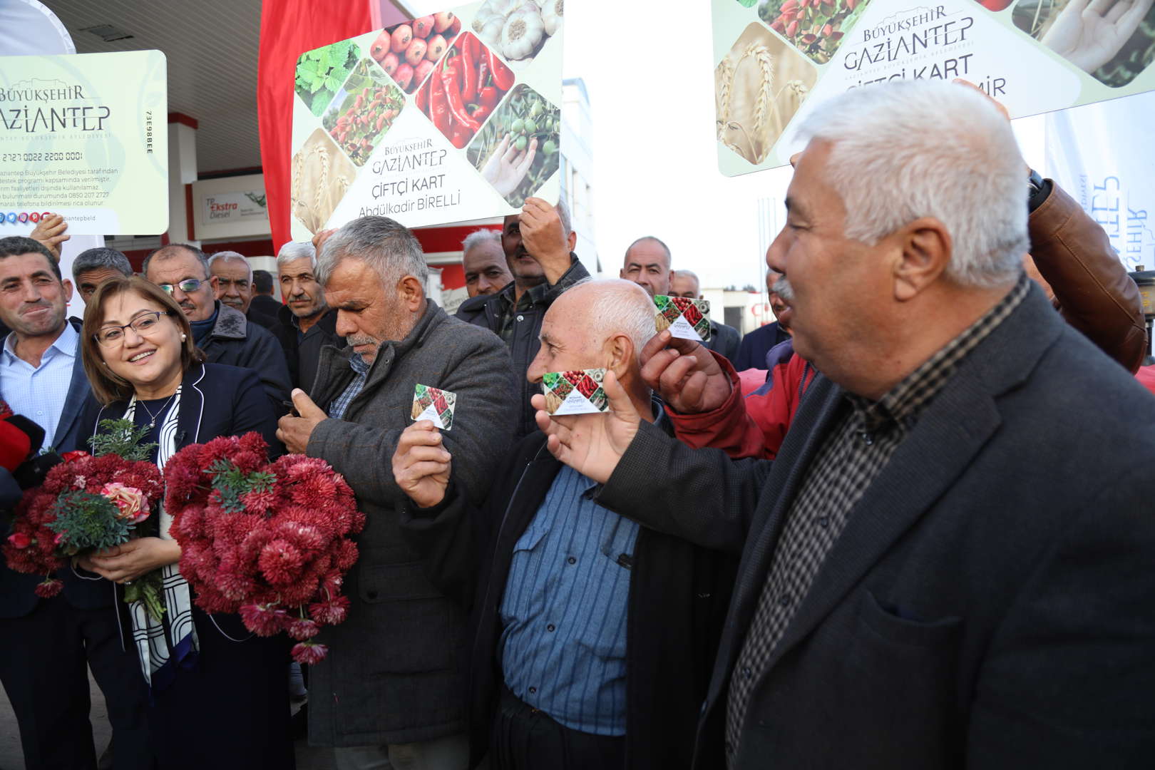 tarım şehri gaziantep'te çiftçi kart uygulamamız