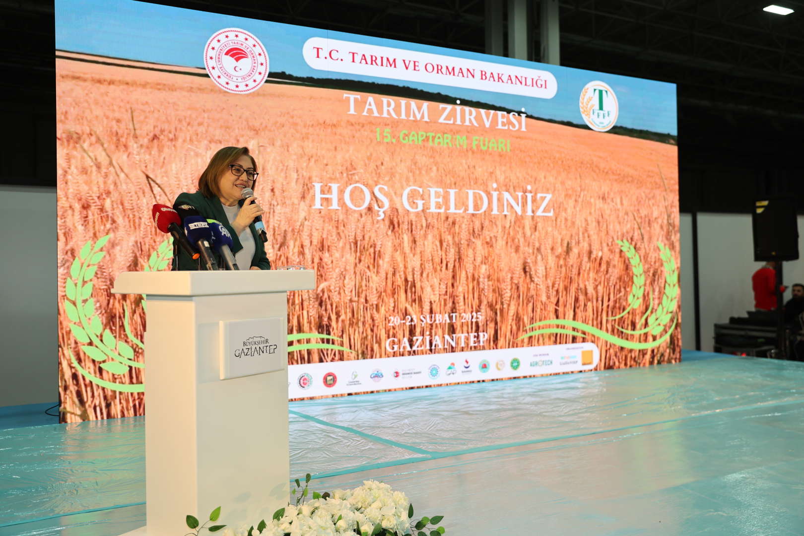 tarım zirvesi 15’inci gaptarım fuarı başladı