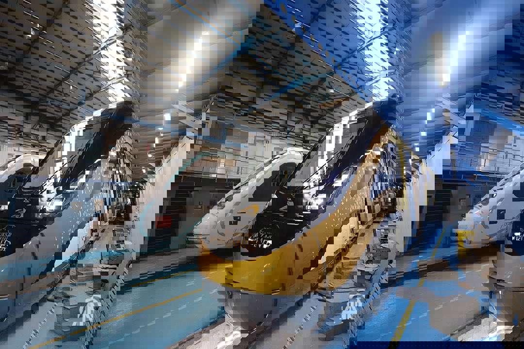 yerli ve milli motorlu elektrikli trenler gaziray için üretiliyor