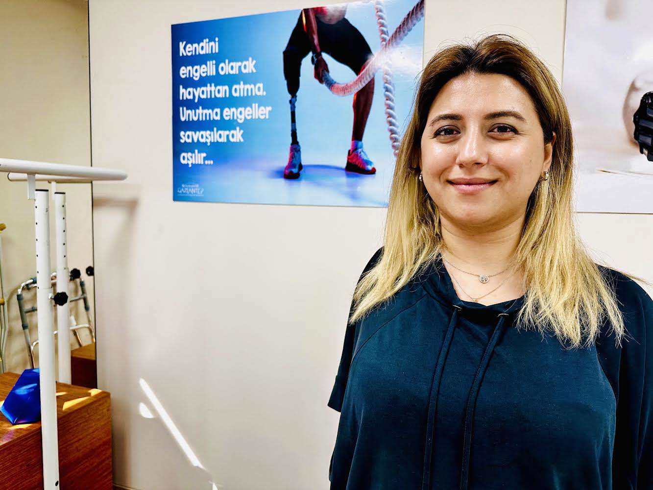 türkiye’nin tek “ampute” fizyoterapisti zeynep büyükardıç