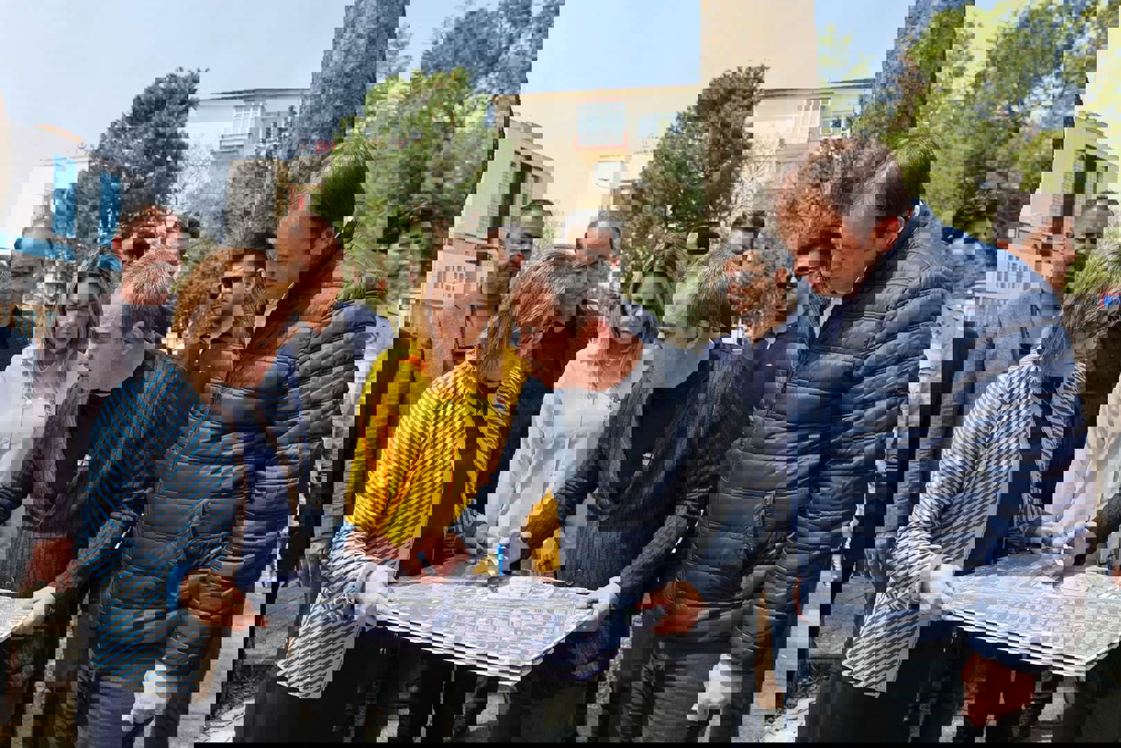 ulaşım düzenleme çalışmalarını yerinde inceledik...